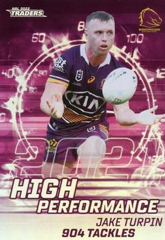 2022 NRL Traders - High Performance #HP03 Jake Turpin Front